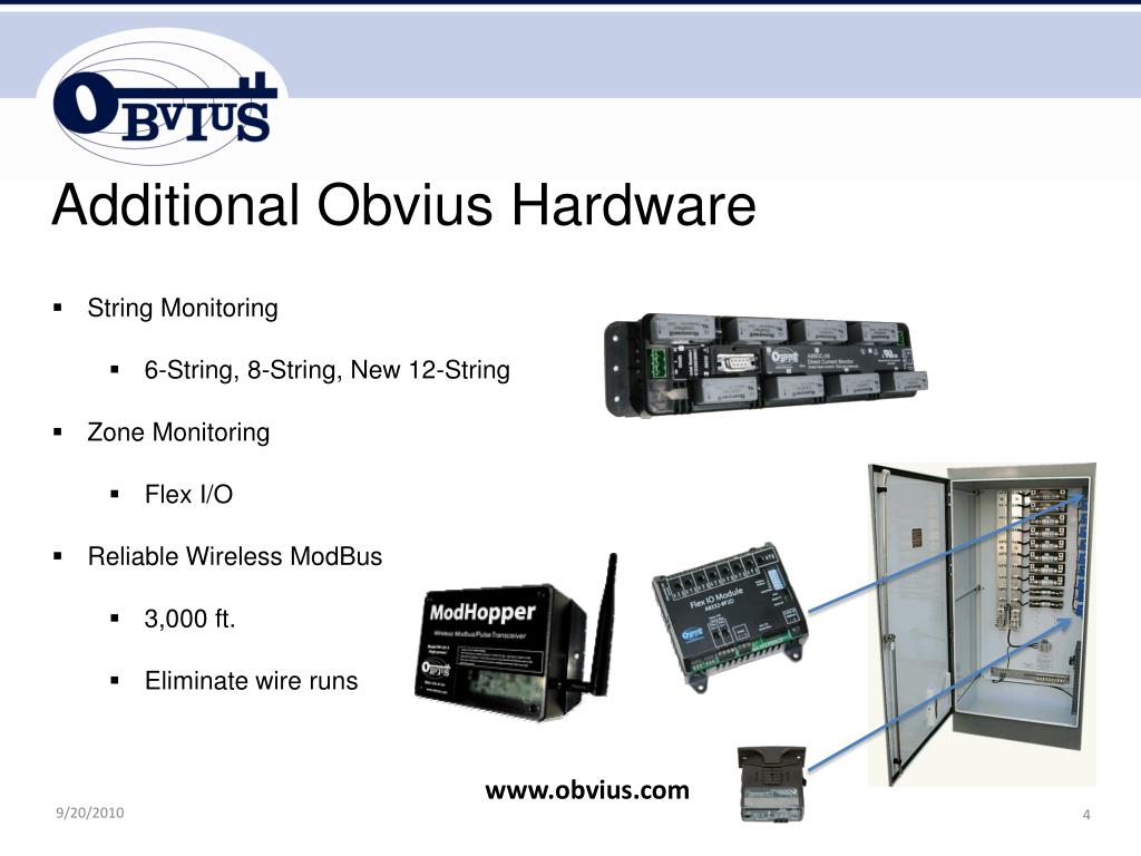 PPT Obvius PV Monitoring SunSpec 2012 PowerPoint Presentation, free