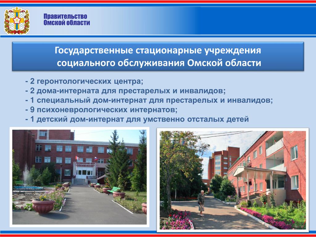 Государственные стационарные учреждения
