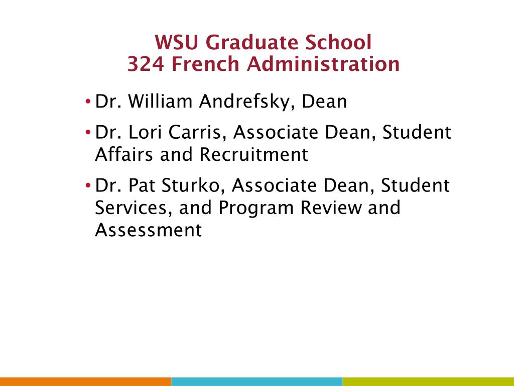 wsu graduate school thesis guidelines