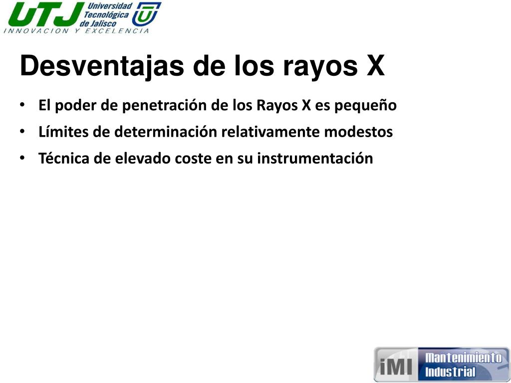 PPT - Ventajas y desventajas de los rayos X PowerPoint Presentation
