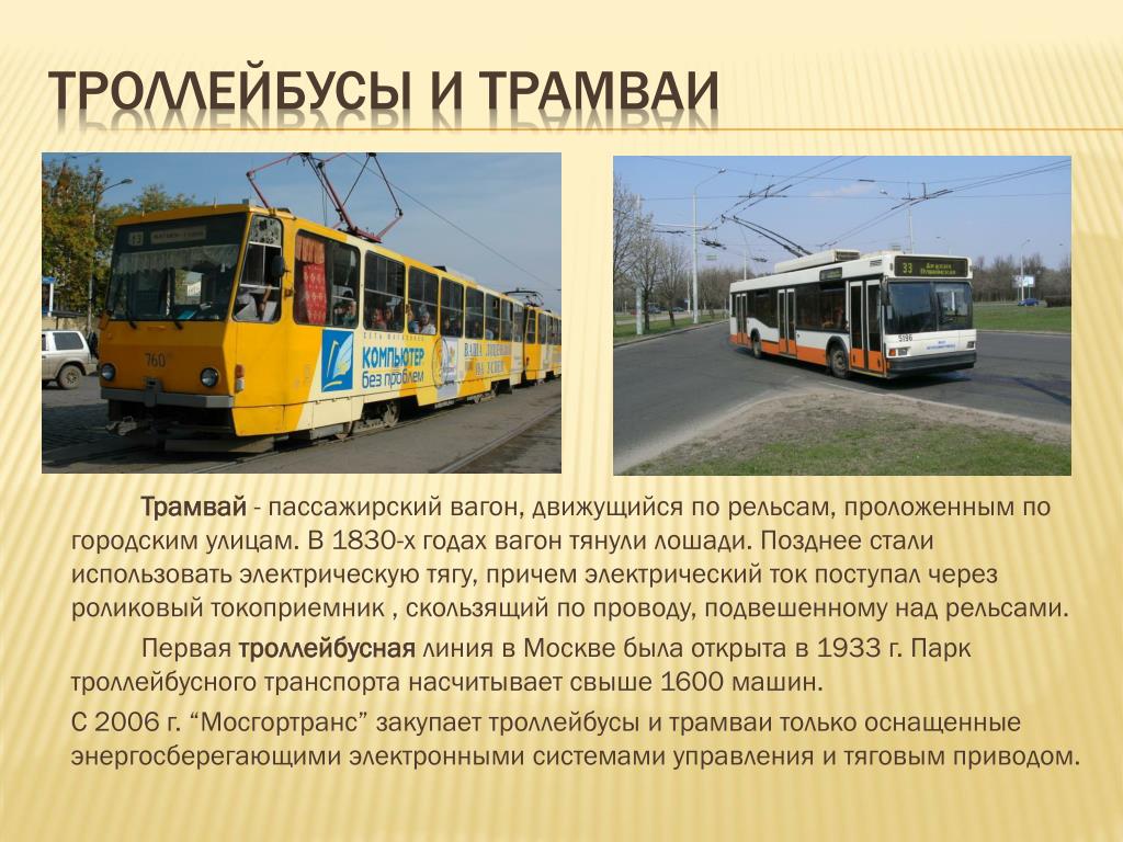 Троллейбус значения. Транспорт трамвай. Городской пассажирский транспорт. Трамвай и троллейбус. Виды городского транспорта.