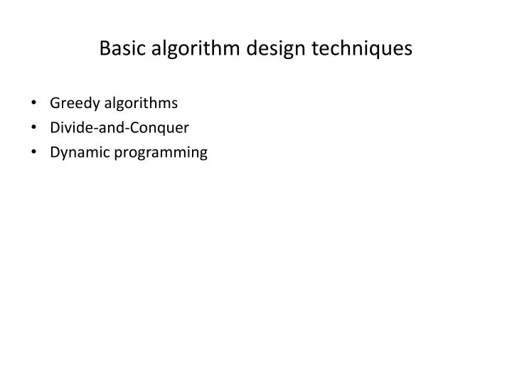 basic algorithms for interviews basic algorithms for interviews