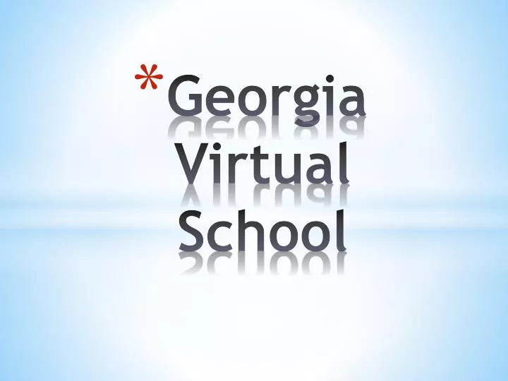 virtual schools in georgia virtual schools in georgia