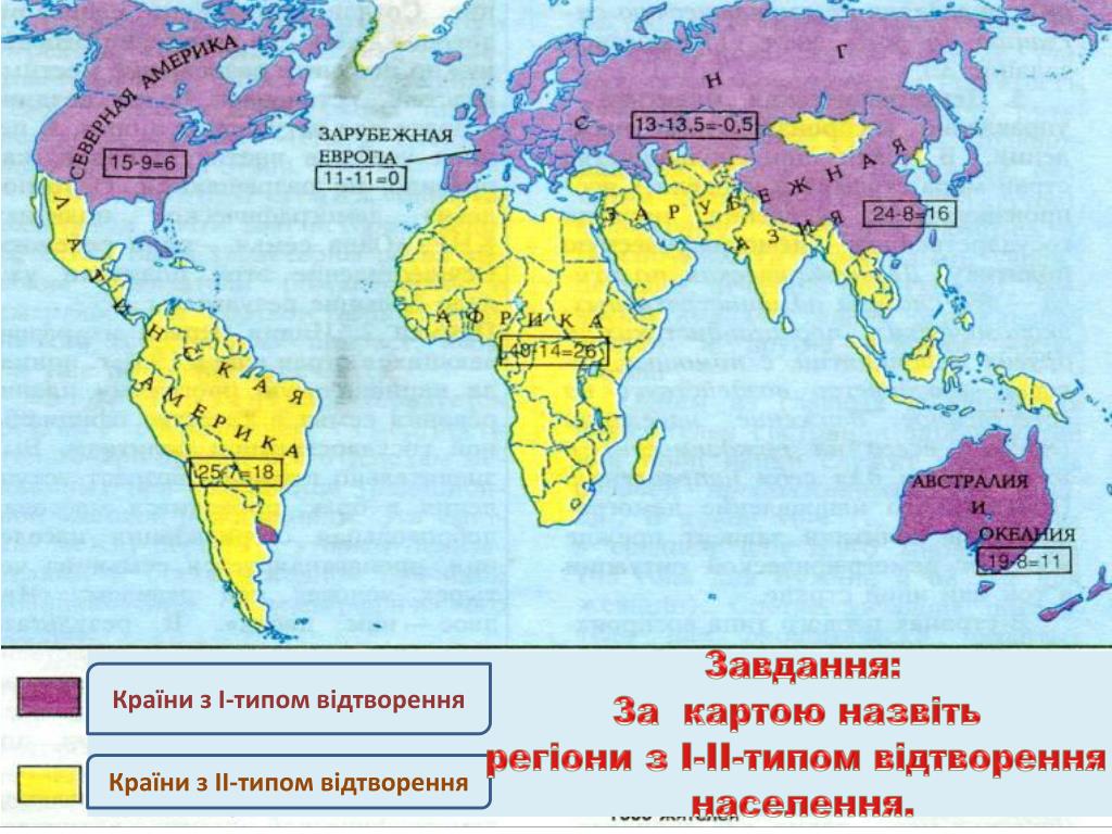 Охарактеризуйте типы воспроизводства населения география. Формула первого типа воспроизводства населения.