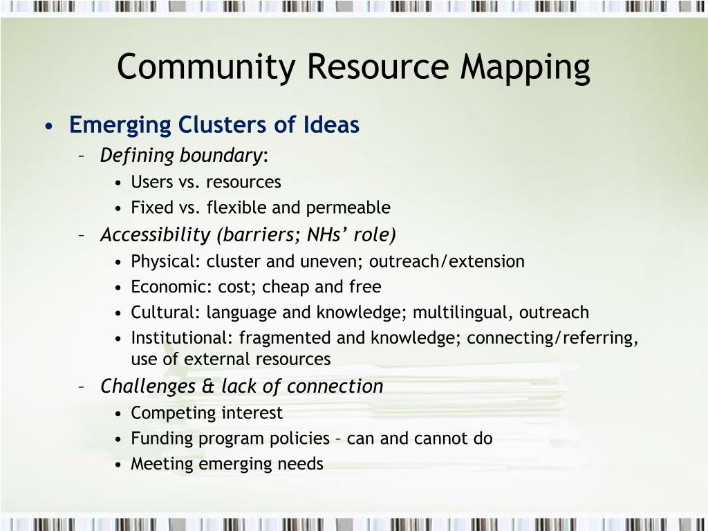PPT - Exploring the Impact of Neighbourhood Houses on Social Equity in ...
