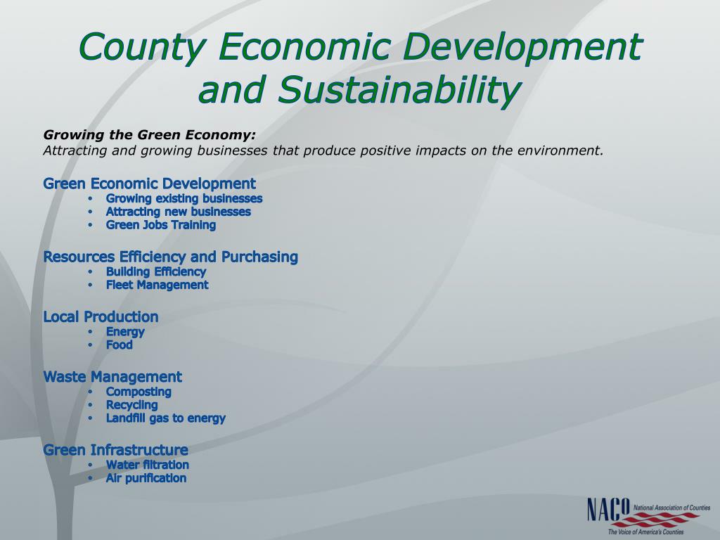 PPT - Sustainability in America’s Counties PowerPoint Presentation ...