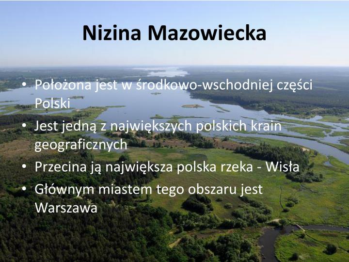 Wyjaśnij Dlaczego Na Nizinie Mazowieckiej Przeważa Krajobraz Rolniczy PPT - Walory turystyczne Nizin Środkowopolskich PowerPoint Presentation