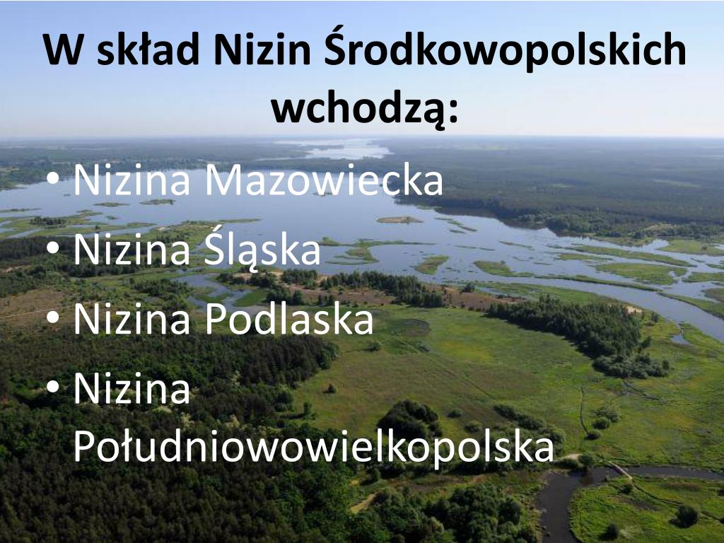PPT - Walory turystyczne Nizin Środkowopolskich PowerPoint Presentation -  ID:3172561