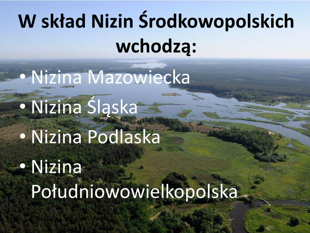 Jaki Krajobraz Dominuje Na Nizinach Mazowieckich PPT - Walory turystyczne Nizin Środkowopolskich PowerPoint Presentation