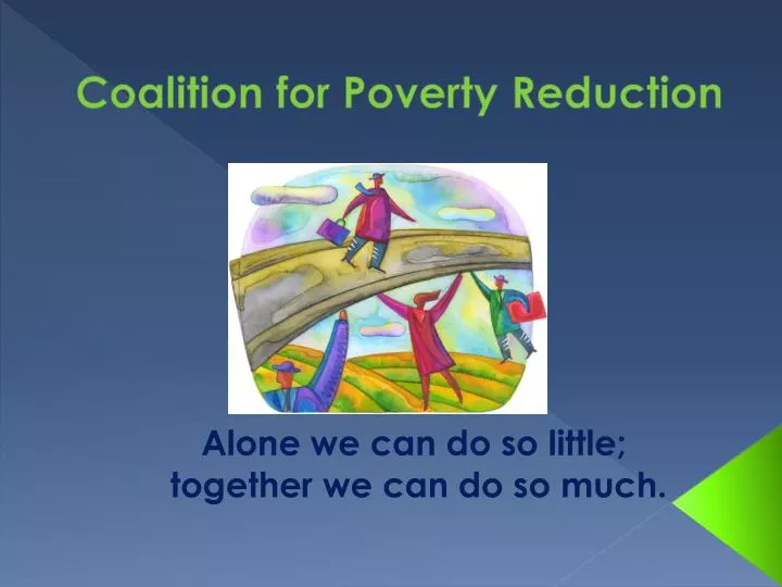 coalition for poverty reduction n.