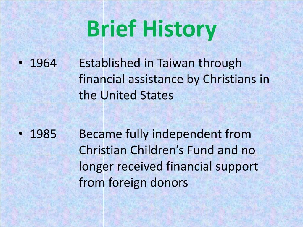 PPT - TFCF: Taiwan Fund for Children and Families PowerPoint ...