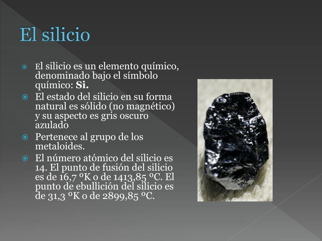 PPT - Aplicaciones del Silicio PowerPoint Presentation, free download