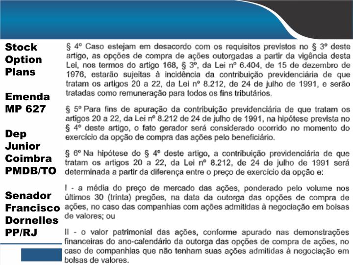 Stock options mp 627