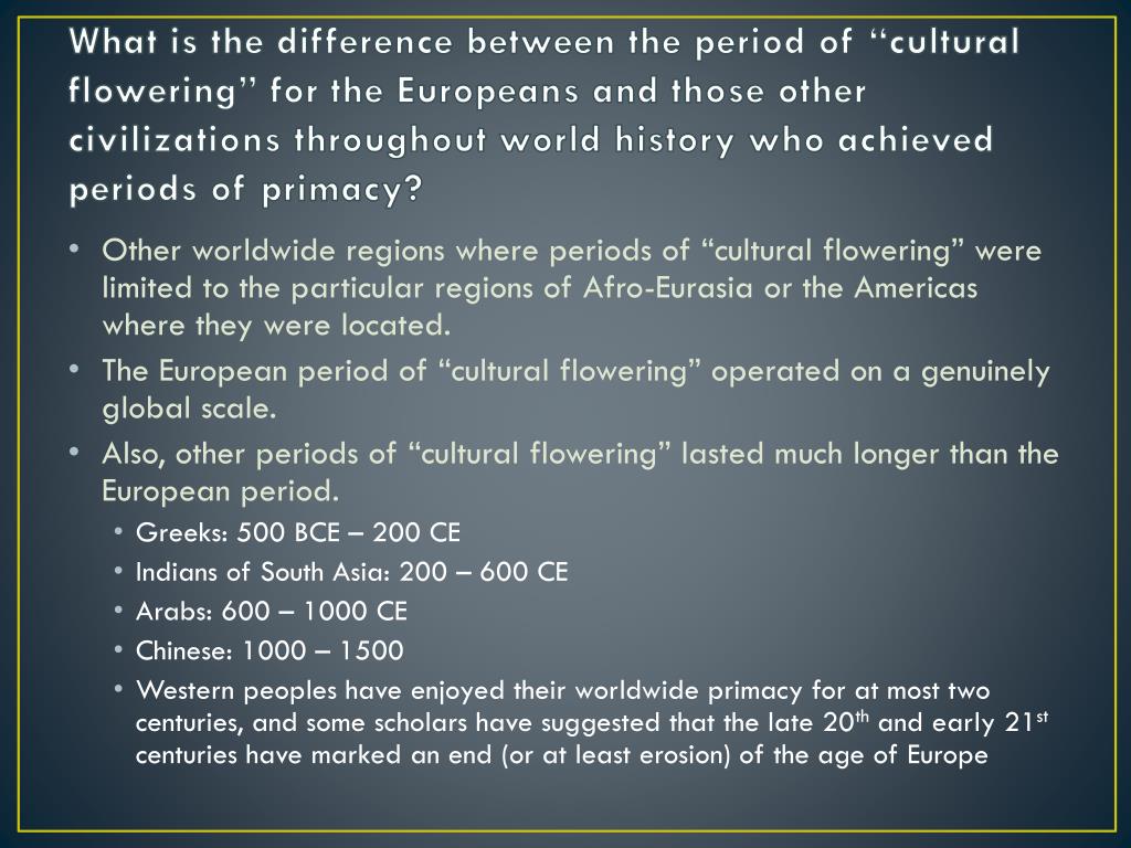 PPT Period Five The European Moment in World History 1750 1914