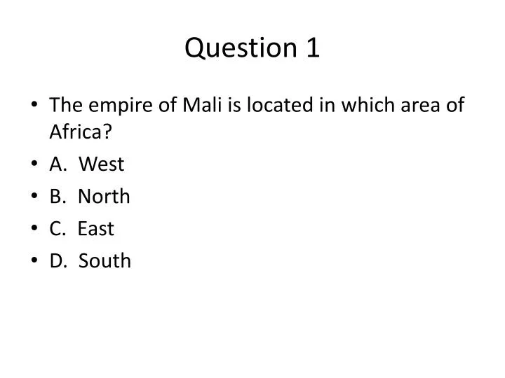 question 1 n.