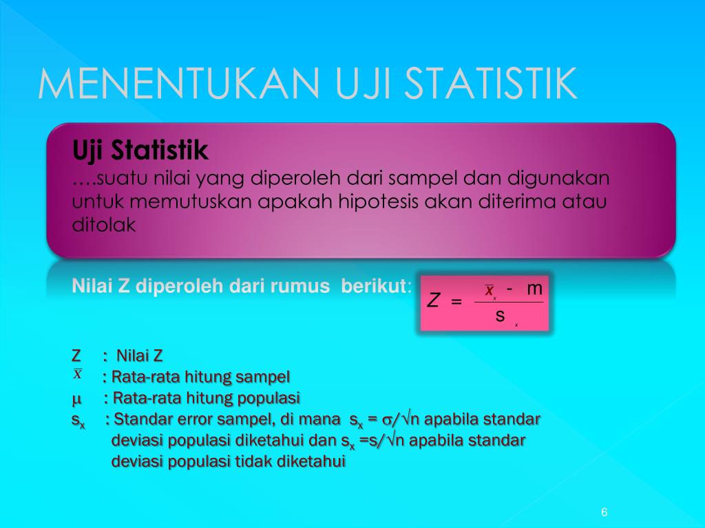 PPT - PENGUJIAN HIPOTESIS SAMPEL BESAR PowerPoint Presentation, Free ...