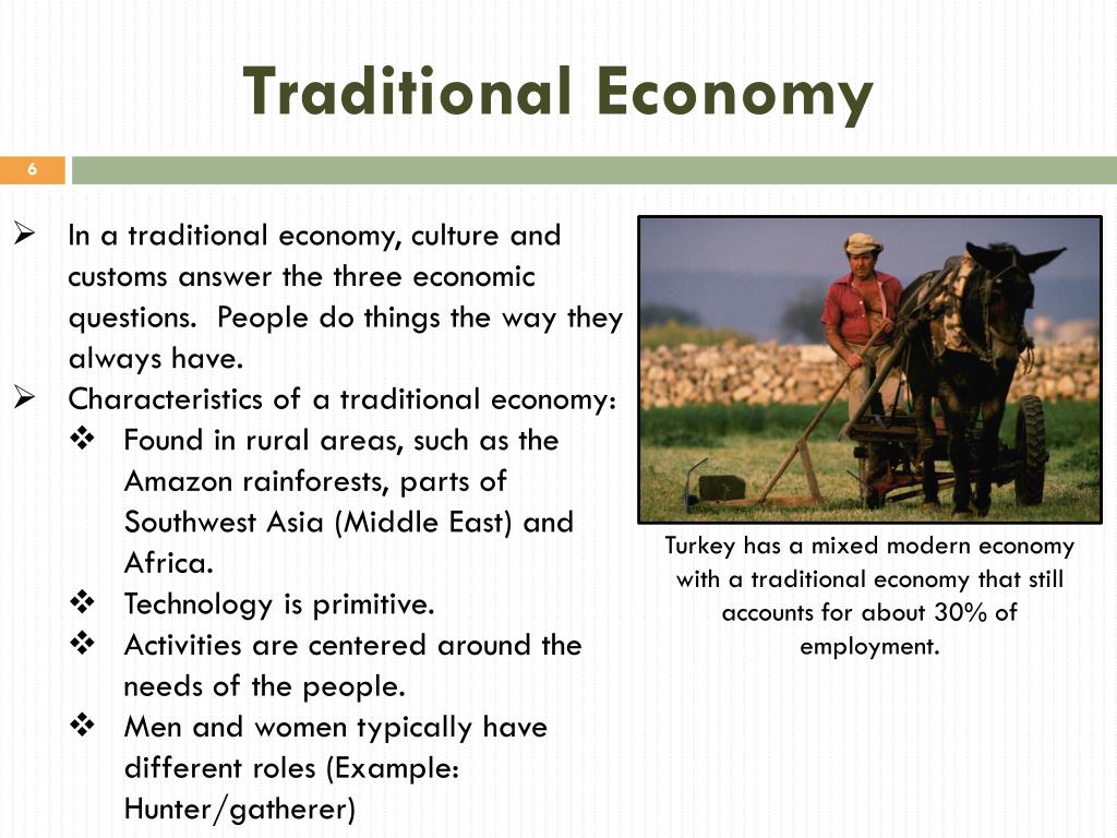 traditional economy in africa