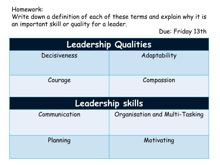 team leader definition