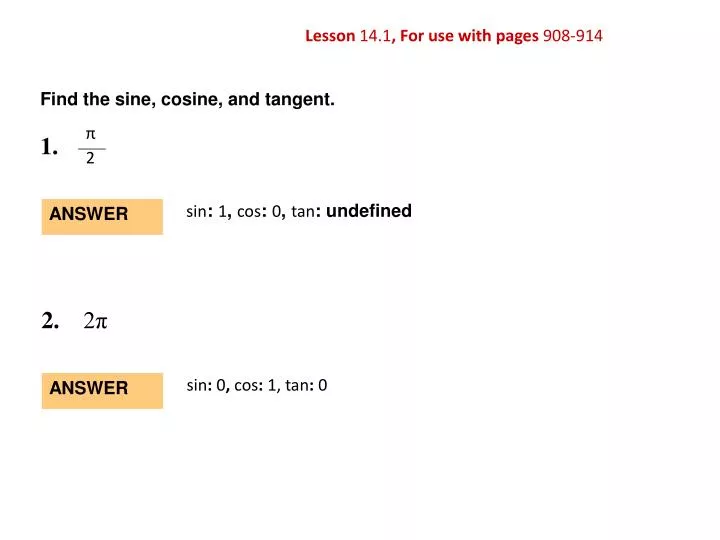 lesson 14-1 problem solving graphs of sine and cosine lesson 14-1 problem solving graphs of sine and cosine