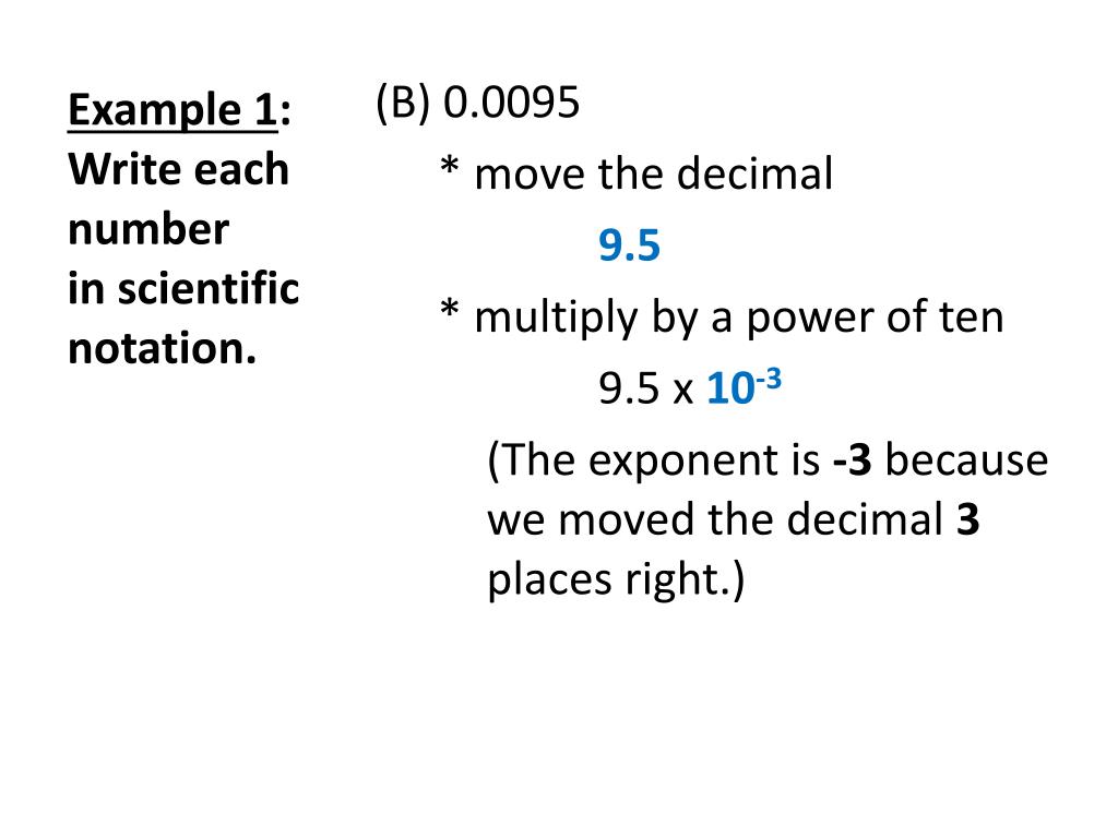 PPT Scientific Notation small Numbers PowerPoint Presentation Free