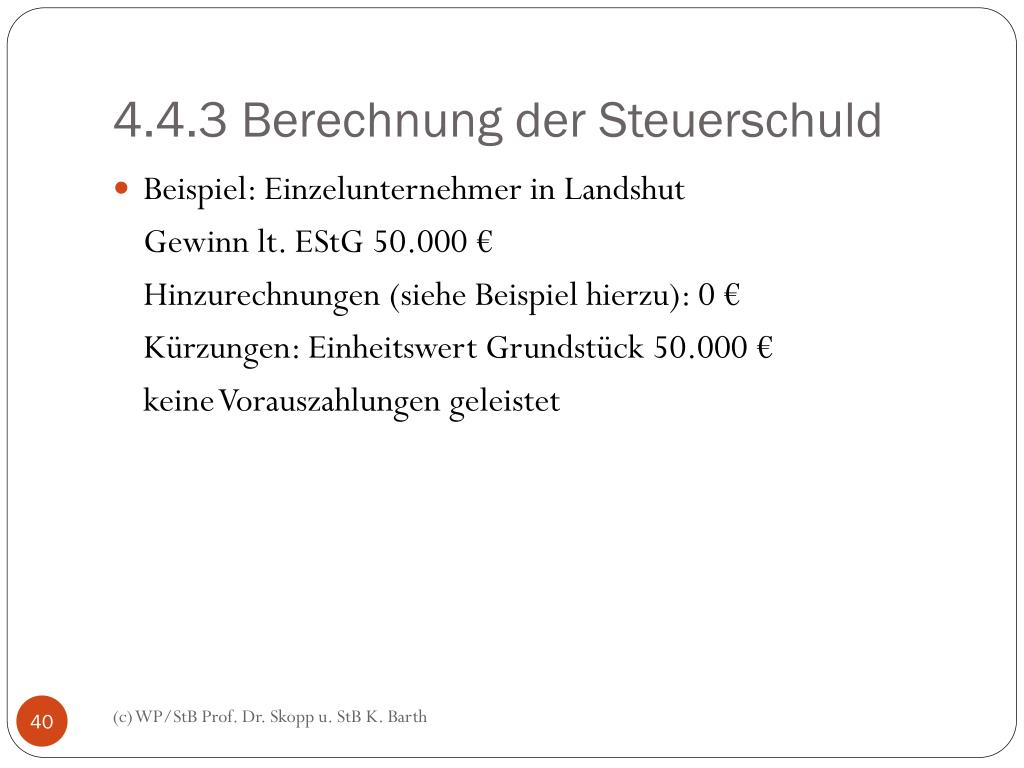 Luxus Steuerschuld Berechnen Ebenbild
