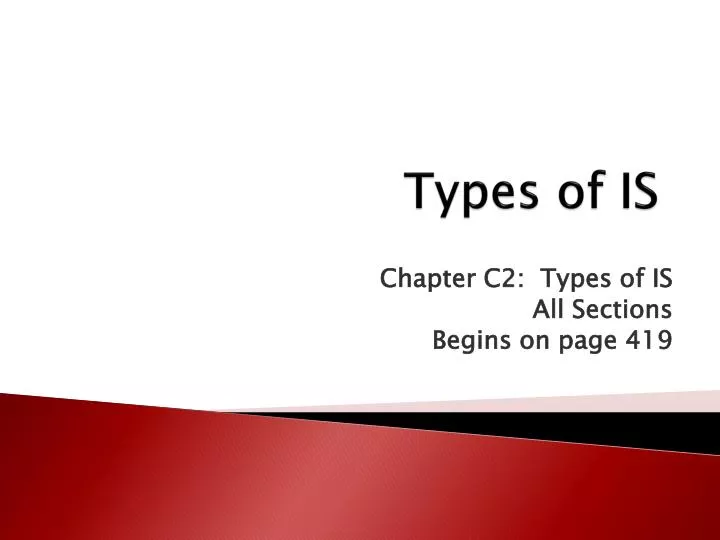 Ppt types of is powerpoint presentation free download id 3187049