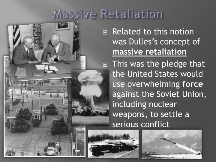 Sharp Retaliation Slide Massive Retaliation Definition – CLSA