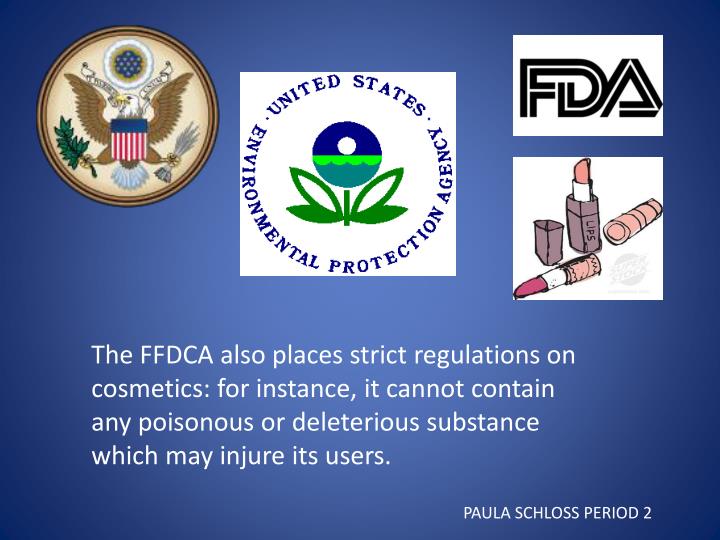 federal food drug and cosmetic act