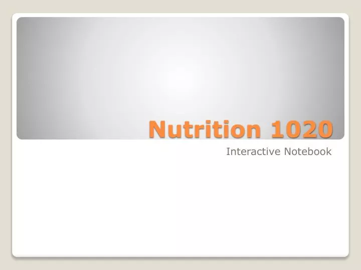 nutrition 1020 comprehensive case study leo and june