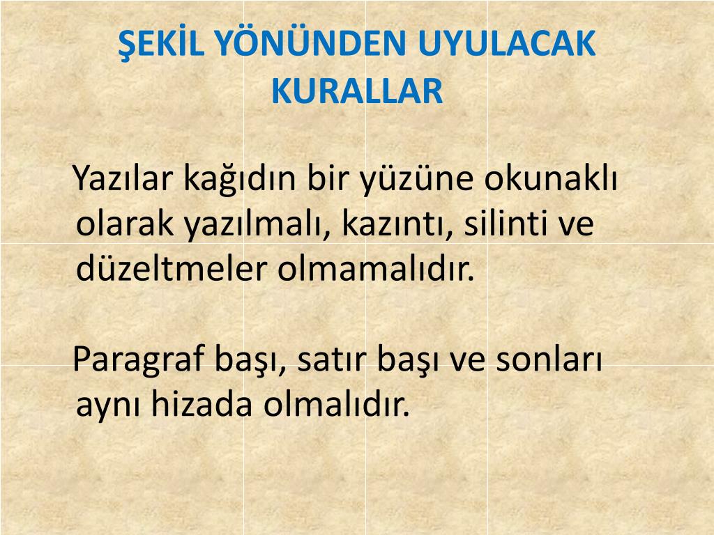 PPT - RESMİ YAZIŞMA KURALLARI PowerPoint Presentation, Free Download ...