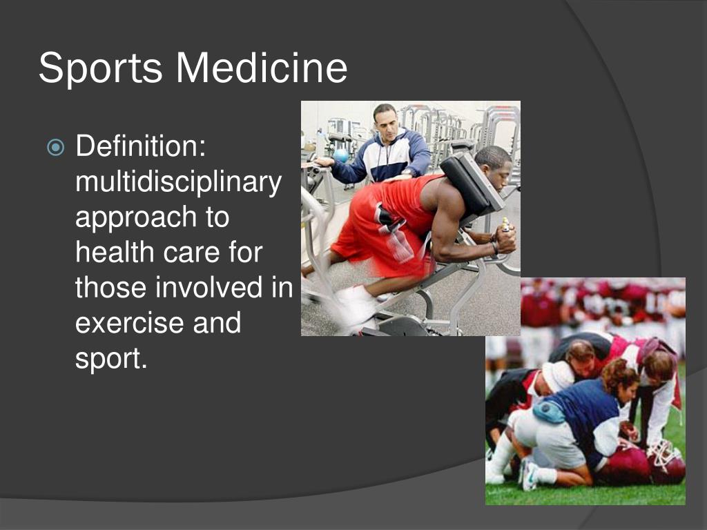 sports medicine presentation topics
