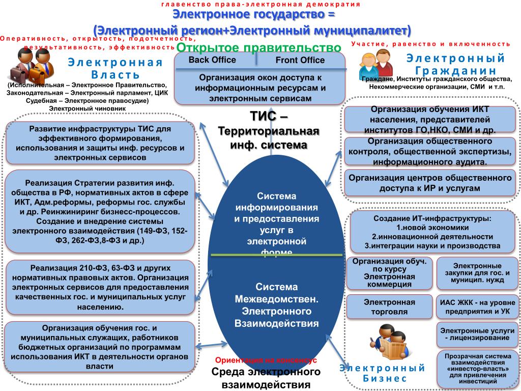 Развитие использования. Электронное государство и электронная демократия. Инфраструк электронного бизнеса. Взаимодействие органов власти с населением. Развитие электронного взаимодействия.