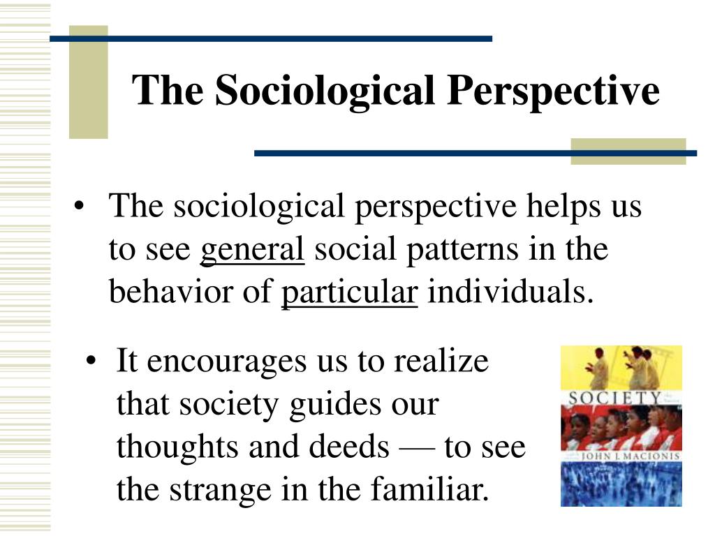 sociological perspective assignment