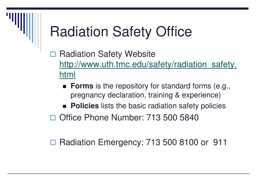PPT Medical Resident and Fellow Radiation Safety PowerPoint