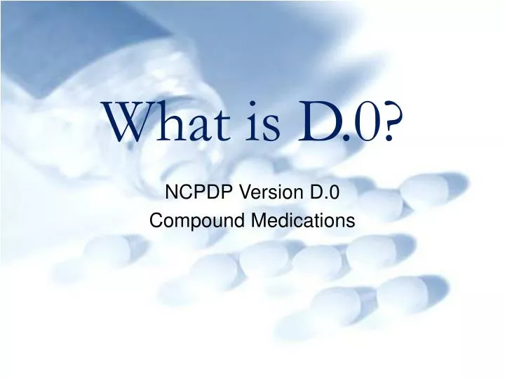 PPT What Is D 0 PowerPoint Presentation Free Download ID 3195447