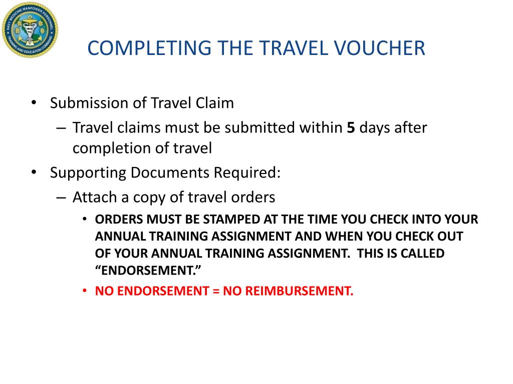 joint travel regulations local voucher