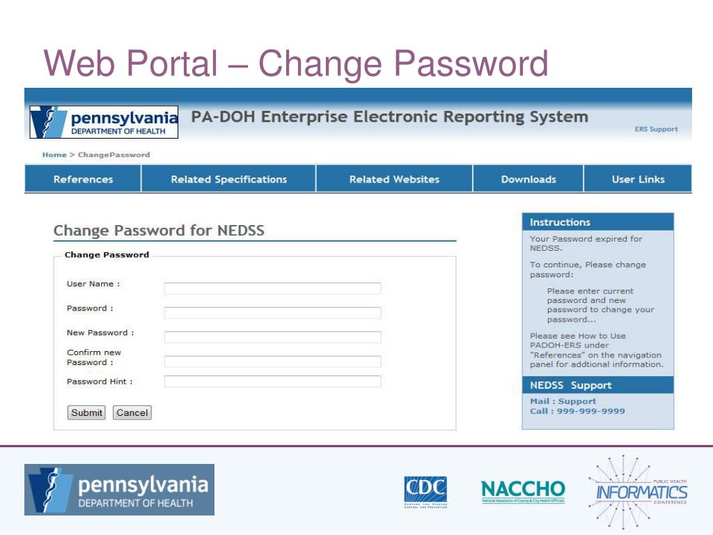 PPT Pennsylvania Department of Health Enterprise Services PowerPoint