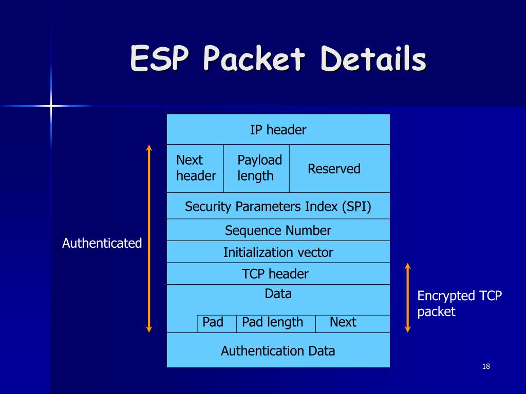 Ip detail. ESP IPSEC пакет. ESP IPSEC ESP. IPSEC структура пакета. IPSEC заголовки.