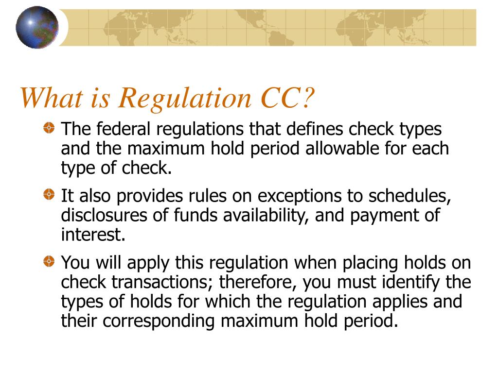 Ppt regulation cc powerpoint presentation free download id 3198075