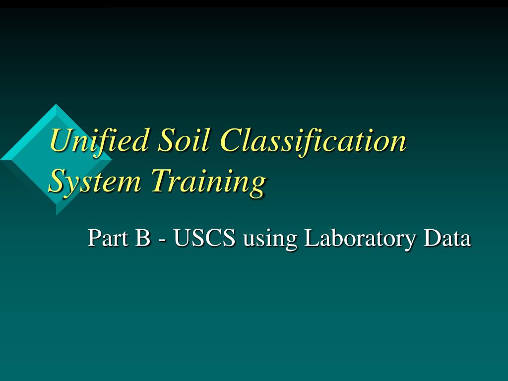 Ppt Unified Soil Classification System Training Powerpoint Presentation Id 3198657