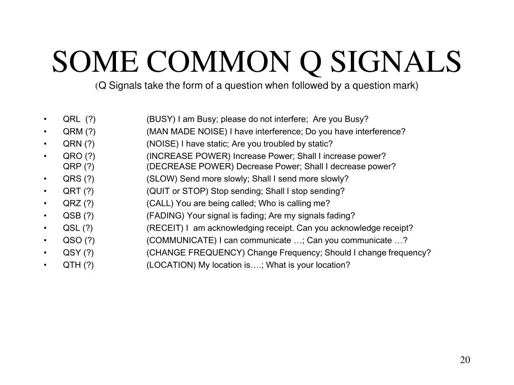 PPT An Amateur Radio Operator’s Overview of Operating in CW Mode
