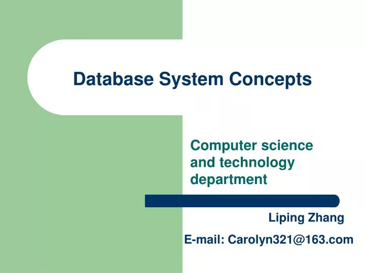 PPT - Database System Concepts PowerPoint Presentation, Free Download ...