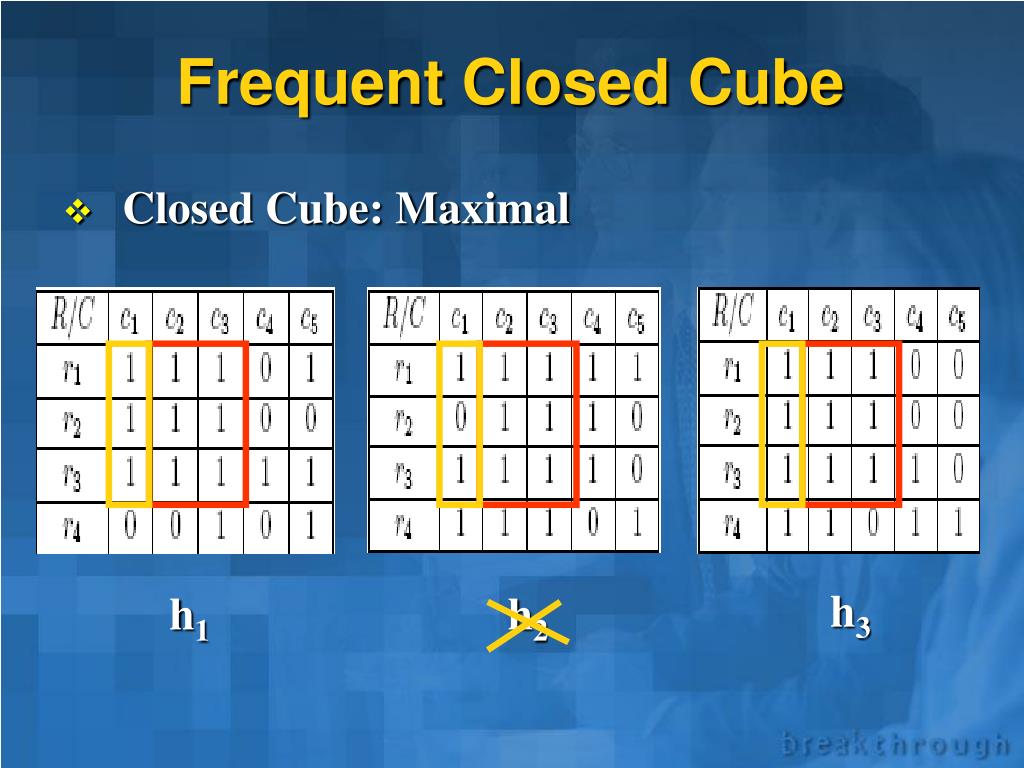 PPT Mining Frequent Closed Cubes In 3D Datasets PowerPoint 