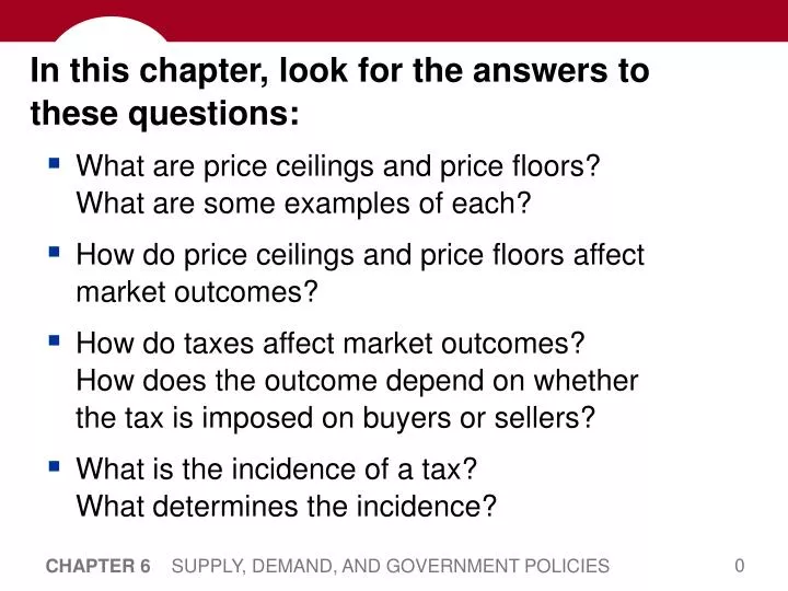 Ppt In This Chapter Look For The Answers To These