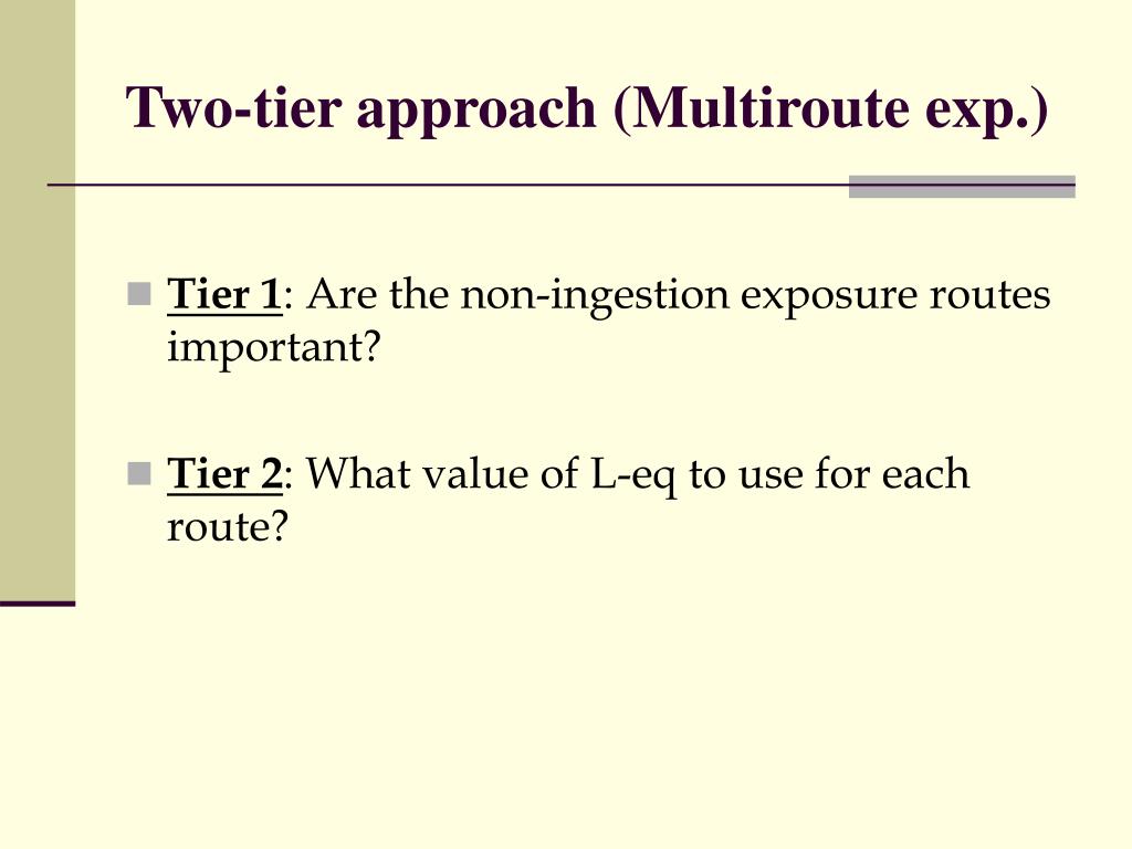 PPT - Evaluating Multiroute Exposures for Drinking Water Contaminants ...