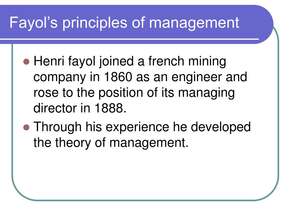 henri fayol general and industrial management