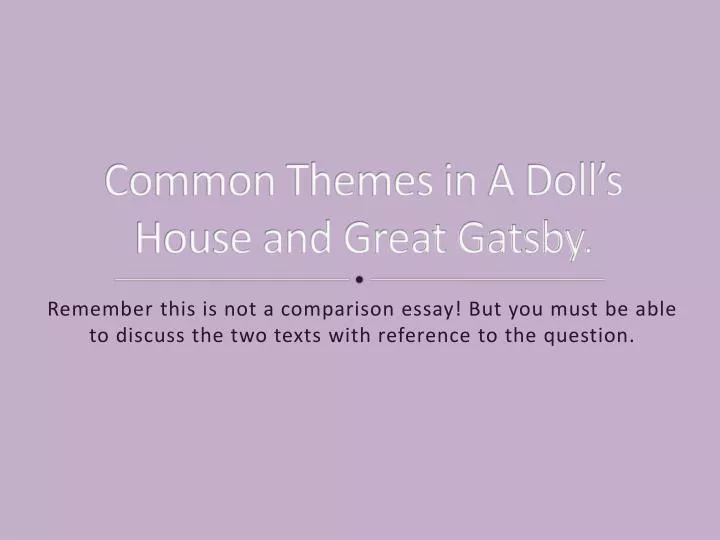 a doll's house ppt