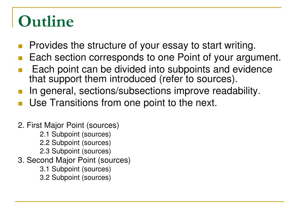 extended essay outline ib