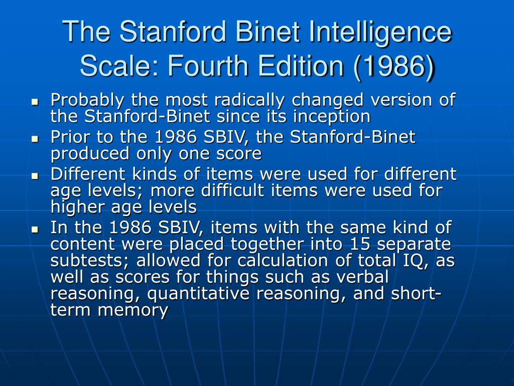 Ppt the binet scales powerpoint presentation free download id 3202911