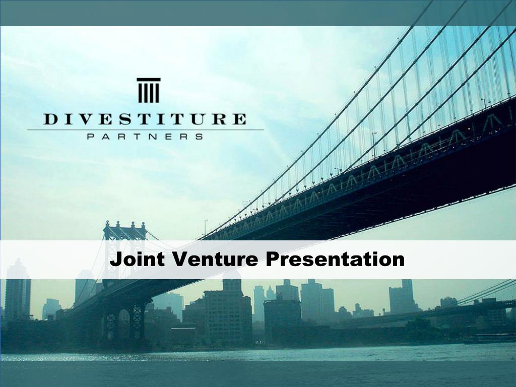 joint venture presentation templates